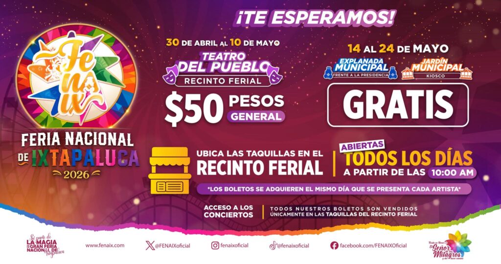 Costo de Boletos FENAIX